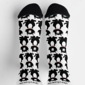 Chaussette Chaussettes Design Chat Noir (Haut)