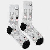 Chaussette Chaussettes Design lapin (Droite)