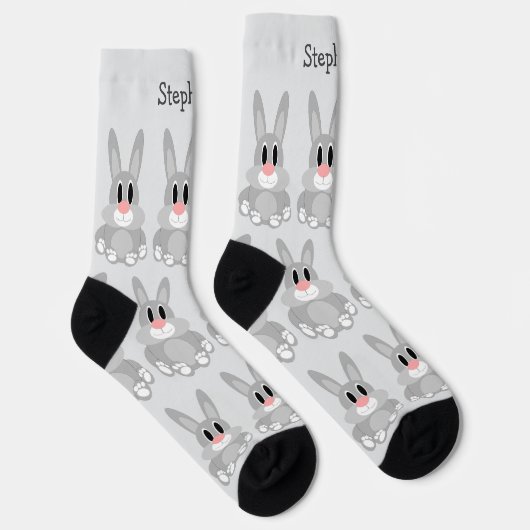 Chaussette Chaussettes Design lapin (Droite)