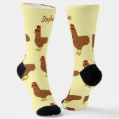 Chaussette Chaussettes Design poulet (Angulaire)