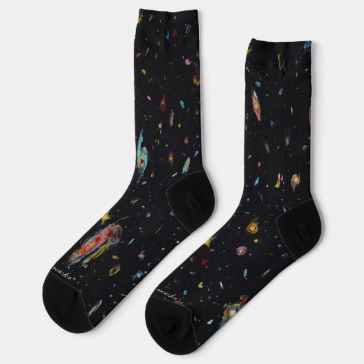 Chaussette Chaussettes d'espace d'amour (Gauche)