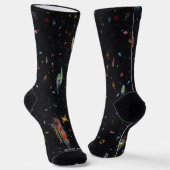 Chaussette Chaussettes d'espace d'amour (Angulaire)