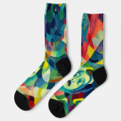 Chaussette Chaussettes d'espoir Abstraites (Gauche)