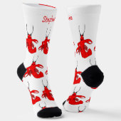 Chaussette Chaussettes Dessin Homard (Angulaire)