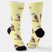 Chaussette Chaussettes Dessin Kookaburra (Angulaire)