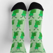 Chaussette Chaussettes Dessin Sauterelle (Haut)