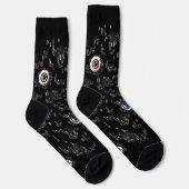 Chaussette Chaussettes d'eyeball d'Halloween - Chaussettes d' (Droite)