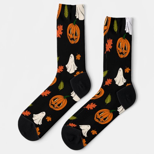 Chaussette Chaussettes d'Halloween (Gauche)