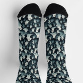 Chaussette Chaussettes d'Halloween Fantômes (Haut)