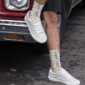 Chaussette Chaussettes d'Halloween Motifs de squelette