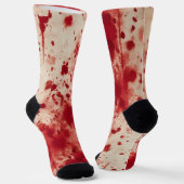 Chaussette Chaussettes d'Halloween sanglantes (Angulaire)