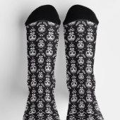 Chaussette Chaussettes d'Halloween Skeleton (Haut)