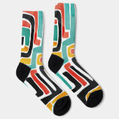 Chaussette Chaussettes d'impression motifs - Mode élégante et (Droite)
