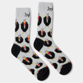 Chaussette Chaussettes Dinde Design (Droite)