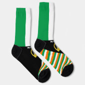 Chaussette Chaussettes d'Irlande, couleurs du drapeau irlanda (Droite)