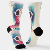 Chaussette Chaussettes Disco Doll Pour Femmes (Angulaire)