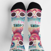 Chaussette Chaussettes Disco Doll Pour Femmes (Haut)