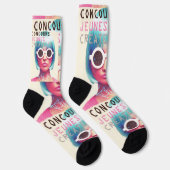 Chaussette Chaussettes Disco Doll Pour Femmes (Droite)