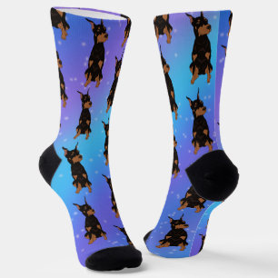 Chaussette Chaussettes Doberman Pinscher