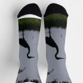 Chaussette Chaussettes d'oiseaux (Haut)