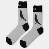 Chaussette Chaussettes d'oiseaux des Canaries debout (Gauche)