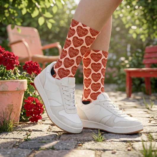 Chaussette Chaussettes Doux Baiser