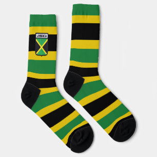 Chaussette Chaussettes drapeau jamaïcain Jah Rastafari Rasta