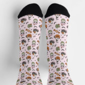 Chaussette Chaussettes drôle d'Halloween (Haut)
