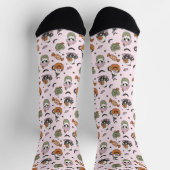 Chaussette Chaussettes drôle d'Halloween (Haut)