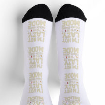 Chaussettes drôles en mode Économie d'énergie