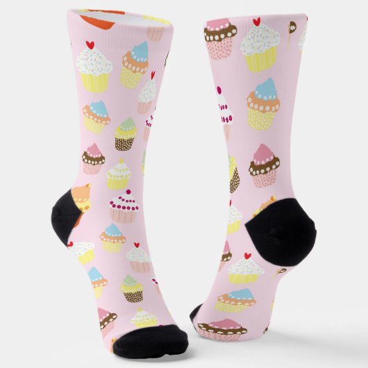 Chaussette Chaussettes du parti Cupcake #2 (Angulaire)