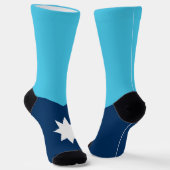 Chaussette Chaussettes du pavillon de l'État du Minnesota (Angulaire)