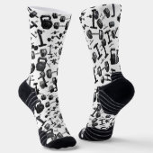 Chaussette Chaussettes Dumbbell Barbell (Angulaire)