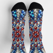 Chaussette Chaussettes durables pour femmes avec couleurs Pay (Haut)