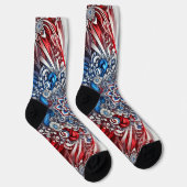 Chaussette Chaussettes durables pour femmes avec des couleurs (Droite)