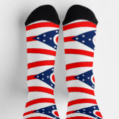 Chaussette Chaussettes durables pour femmes avec drapeau de l (Haut)