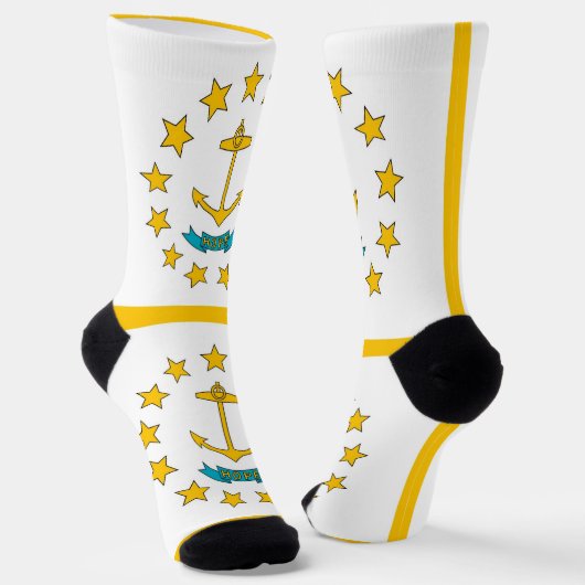 Chaussette Chaussettes durables pour femmes avec drapeau de R (Angulaire)