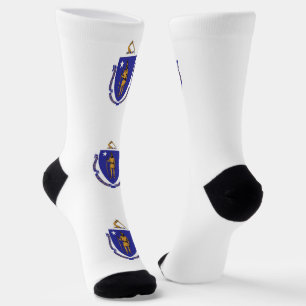 Chaussette Chaussettes durables pour femmes avec drapeau du M