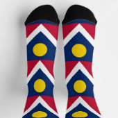 Chaussette Chaussettes durables pour femmes avec le drapeau d (Haut)