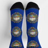 Chaussette Chaussettes durables pour femmes avec le drapeau d (Haut)