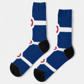 Chaussette Chaussettes durables pour femmes avec le drapeau d (Gauche)