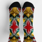 Chaussette Chaussettes durables pour femmes avec les couleurs (Haut)