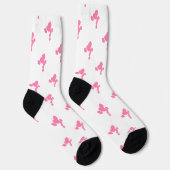 Chaussette Chaussettes durables pour femmes chien de caniche  (Droite)