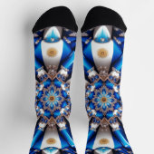 Chaussette Chaussettes durables pour hommes aux couleurs arge (Haut)