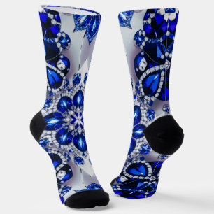 Chaussette Chaussettes durables pour hommes aux couleurs Bleu