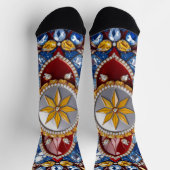 Chaussette Chaussettes durables pour hommes aux couleurs colo (Haut)