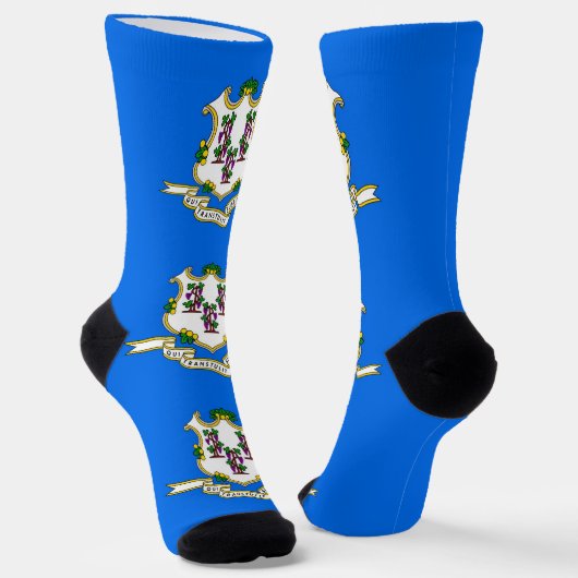 Chaussette Chaussettes durables pour hommes avec drapeau du C (Angulaire)