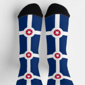 Chaussette Chaussettes durables pour hommes avec le drapeau d (Haut)
