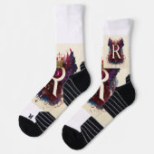 Chaussette Chaussettes élégantes avec un Twist de programmati (Gauche)