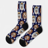 Chaussette Chaussettes Empreintes de pattes (Gauche)